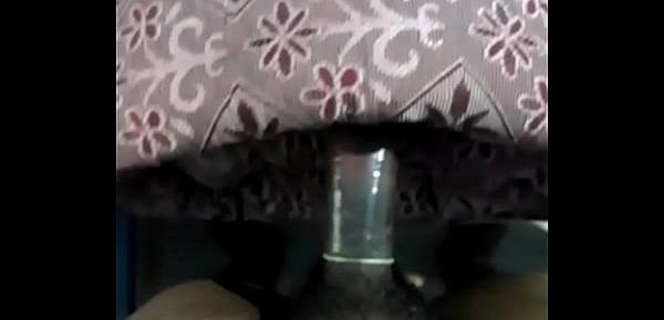  Teen Indian Gay boy fucks bed with condom onn.moans hard